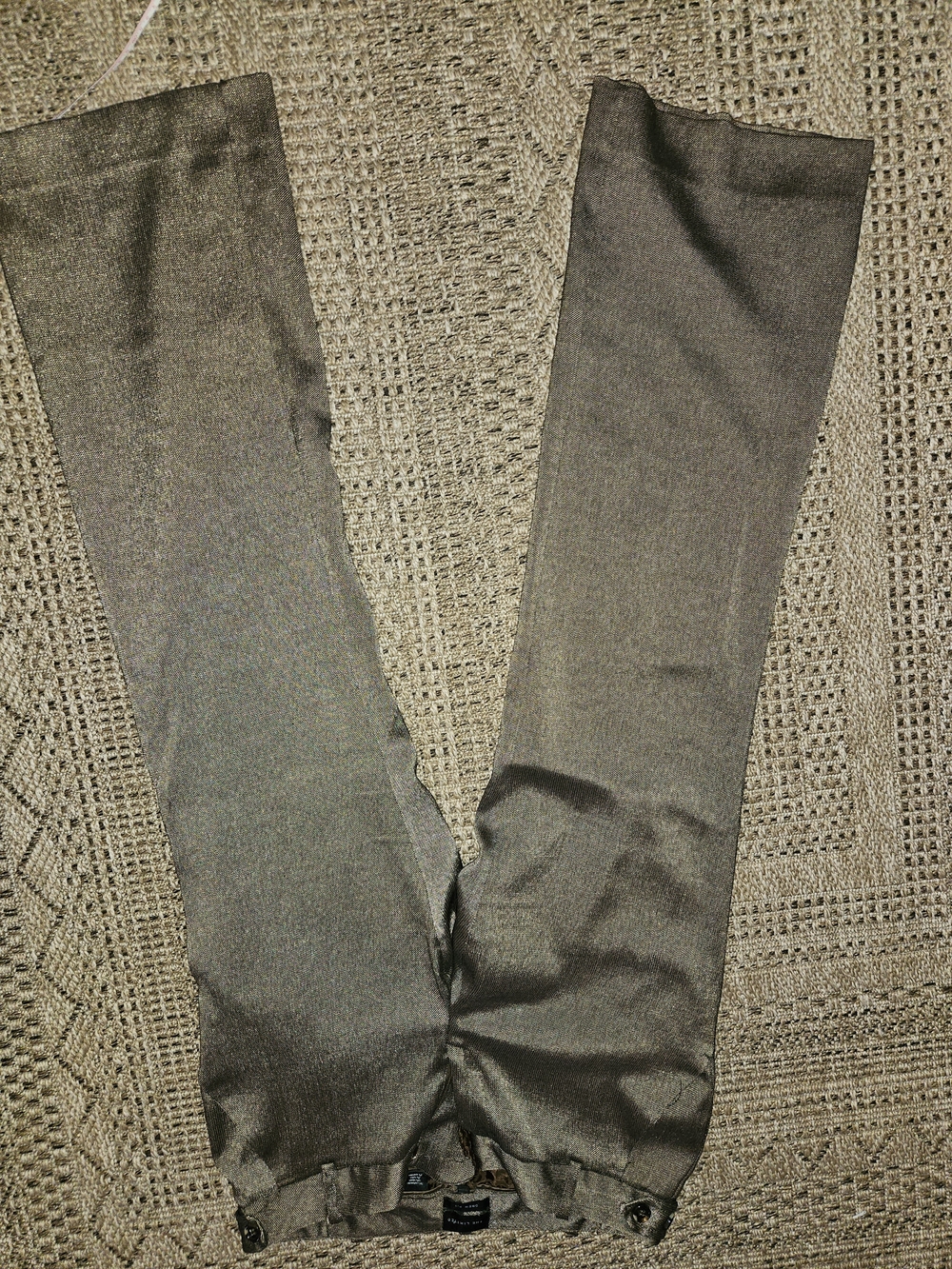 Women's Straight Leg Trousers in Dark Gray